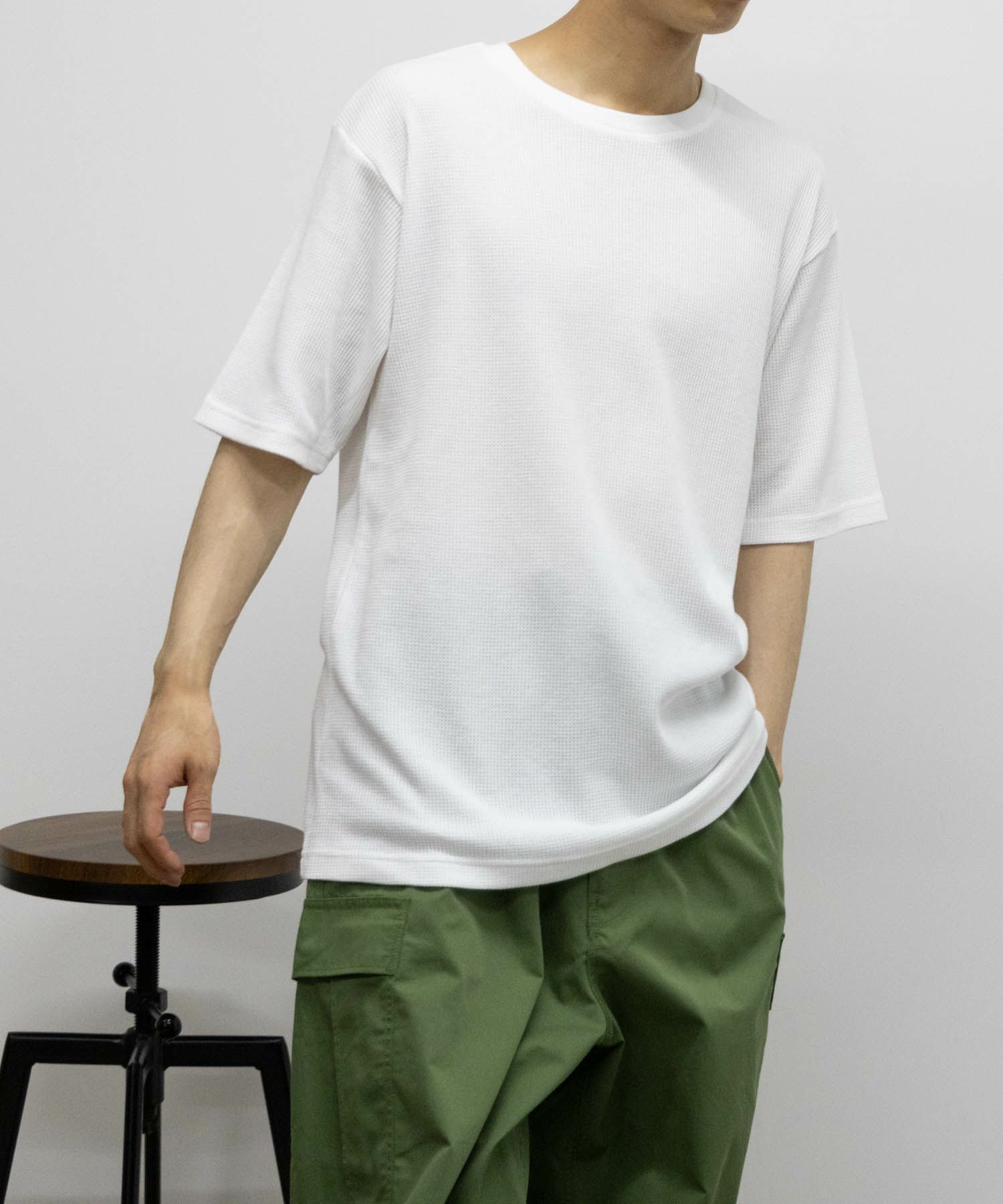 URBAN COLLECTION  梨地7分袖カーディガンアンサンブル メンズ商品画像-9