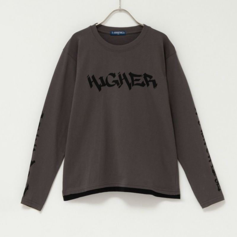 T-GRAPHICS  ストリートフェイクレイヤード長袖Tシャツ キッズ メール便 対応商品商品画像-1