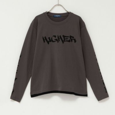 T-GRAPHICS  ストリートフェイクレイヤード長袖Tシャツ キッズ ネコポス 対応商品