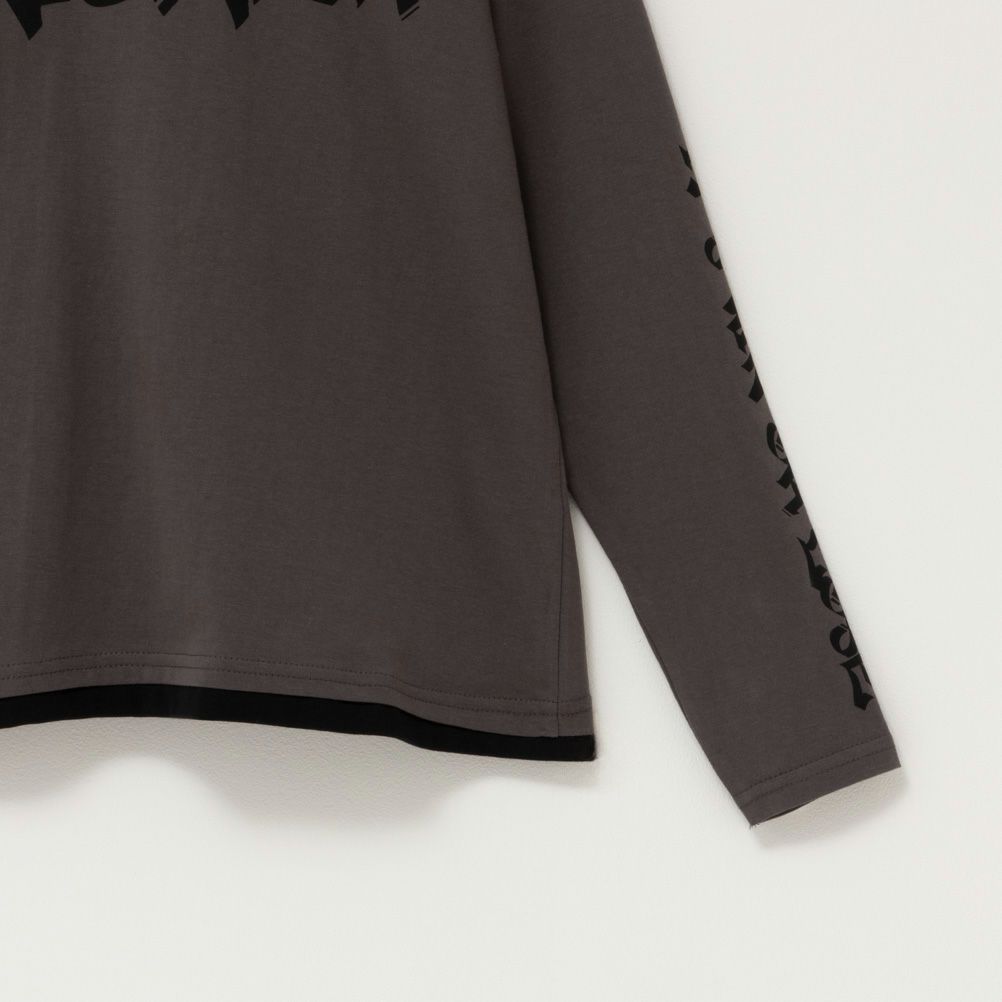 T-GRAPHICS ストリートフェイクレイヤード長袖Tシャツ キッズ ネコポス 対応商品
