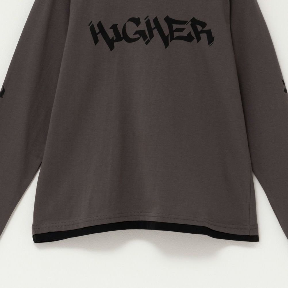 T-GRAPHICS ストリートフェイクレイヤード長袖Tシャツ キッズ ネコポス 対応商品