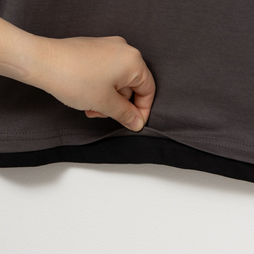 T-GRAPHICS  ストリートフェイクレイヤード長袖Tシャツ キッズ メール便 対応商品商品画像-8