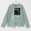 T-GRAPHICS メッセージプリント長袖Tシャツ キッズ ネコポス 対応商品