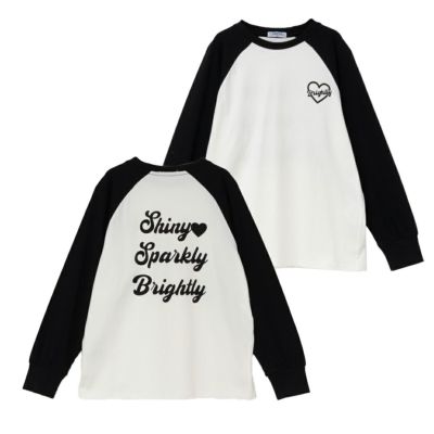 T-GRAPHICS  ラグランロングスリーブTシャツ キッズ ネコポス 対応商品