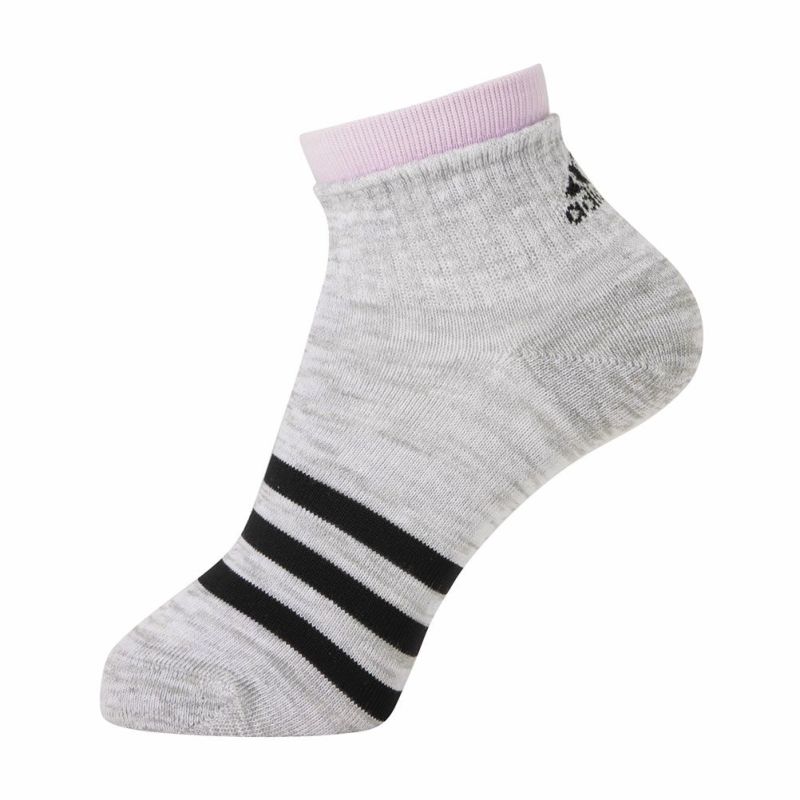 adidas  クォーターソックス 異柄 3足組 キッズ商品画像-2