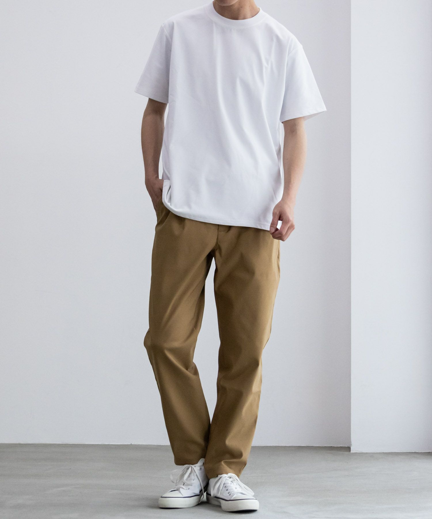 NAVY FIT マイラクストレッチパンツ メンズ