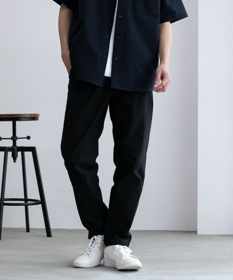 NAVY FIT ストレッチテーパードパンツ メンズ商品画像-12