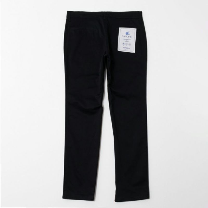 NAVY  SARARI サテンクールテーパードパンツ メンズ商品画像-27