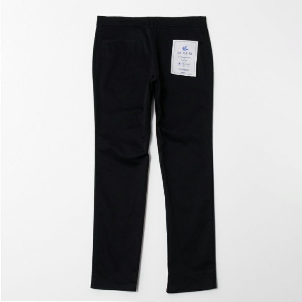 NAVY SARARI サテンクールテーパードパンツ メンズ商品画像-27