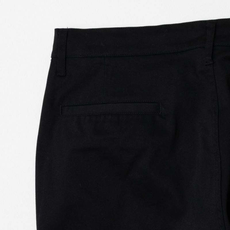 NAVY SARARI サテンクールテーパードパンツ メンズ