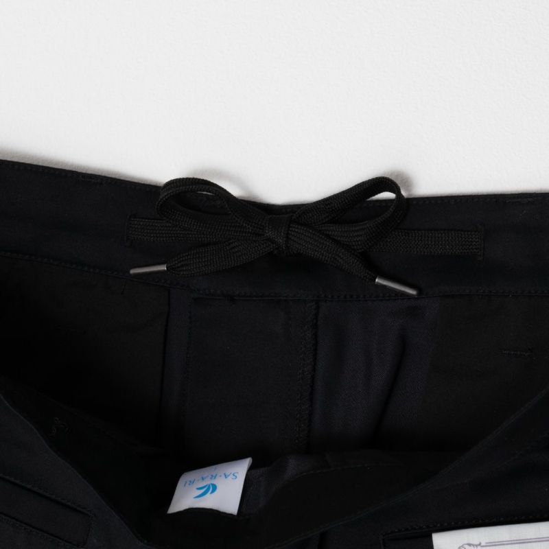 NAVY  SARARI サテンクールテーパードパンツ メンズ商品画像-33