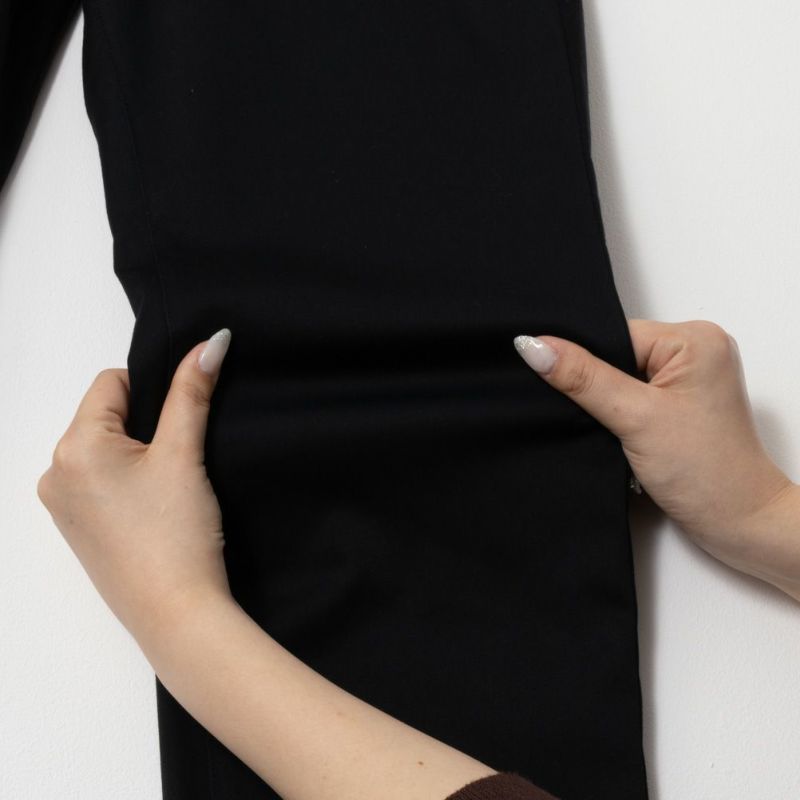 NAVY  SARARI サテンクールテーパードパンツ メンズ商品画像-35