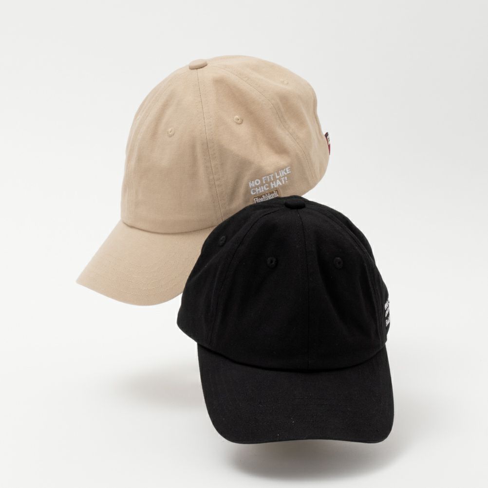 Healthknit サイド刺繍キャップ メンズ