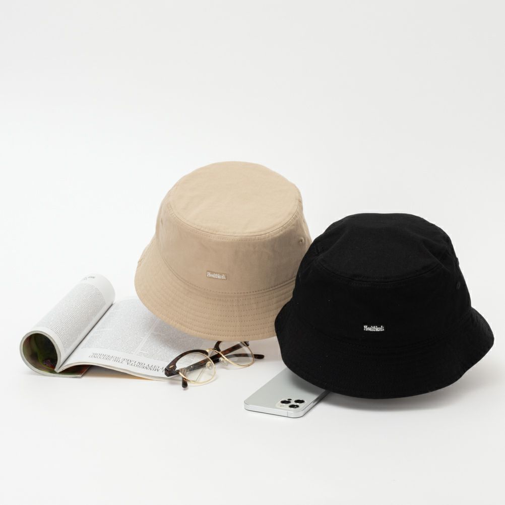 Healthknit  ワンポイント刺繍バケットハット メンズ商品画像-9