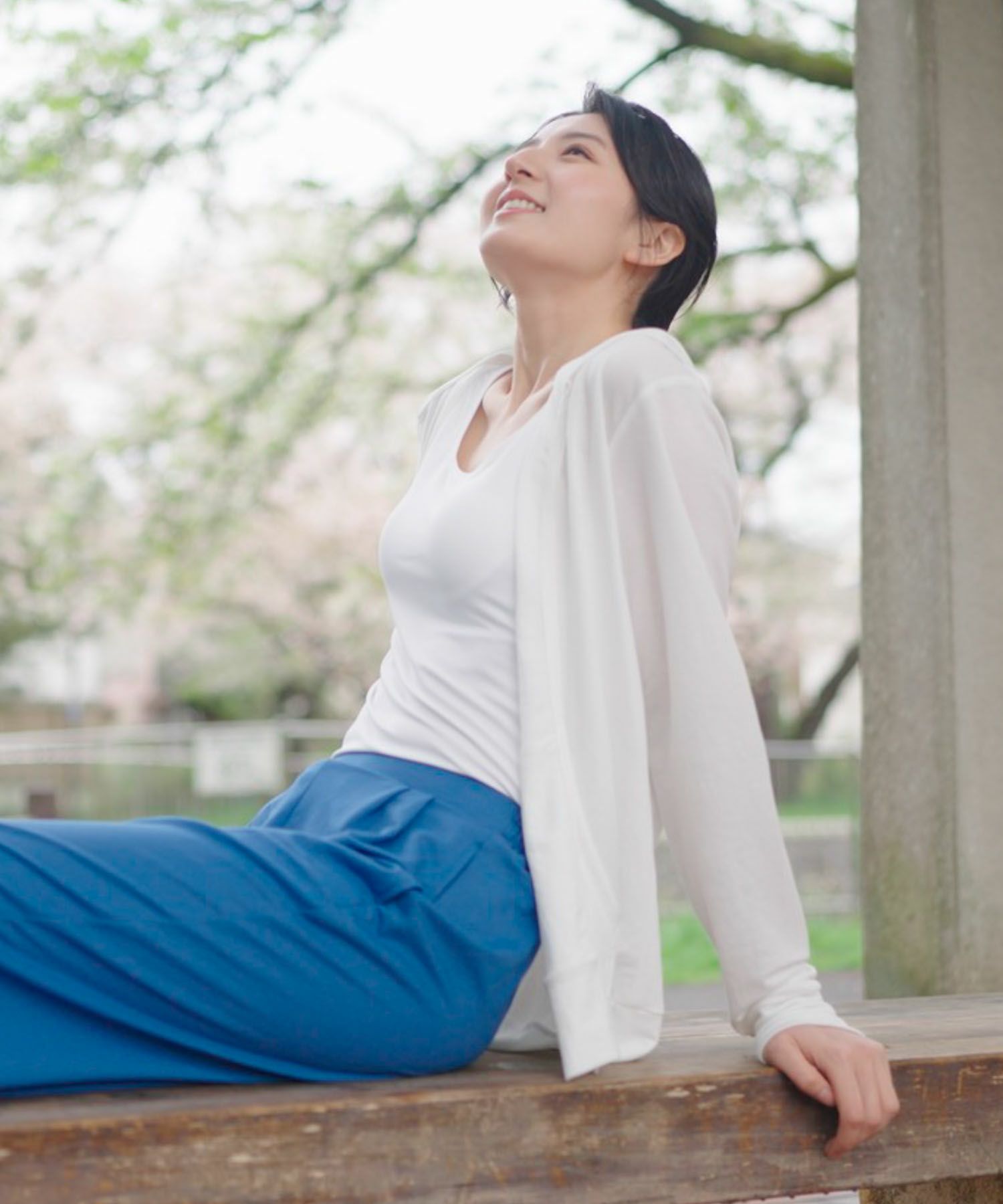 [値下げ]NAVY UVカットパーカー 制菌加工 レディース商品画像-6