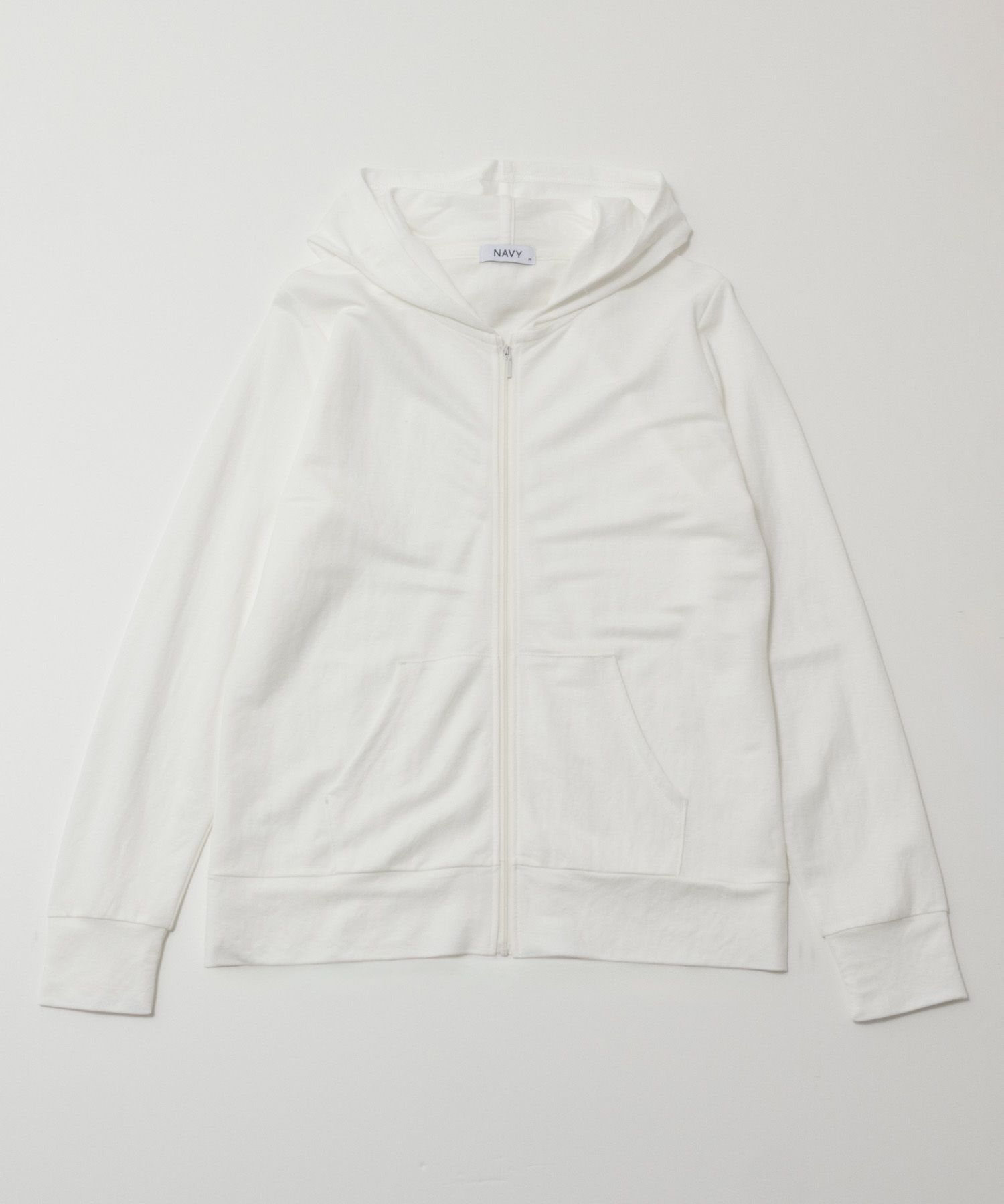 NAVY 制菌加工 UVパーカー レディース