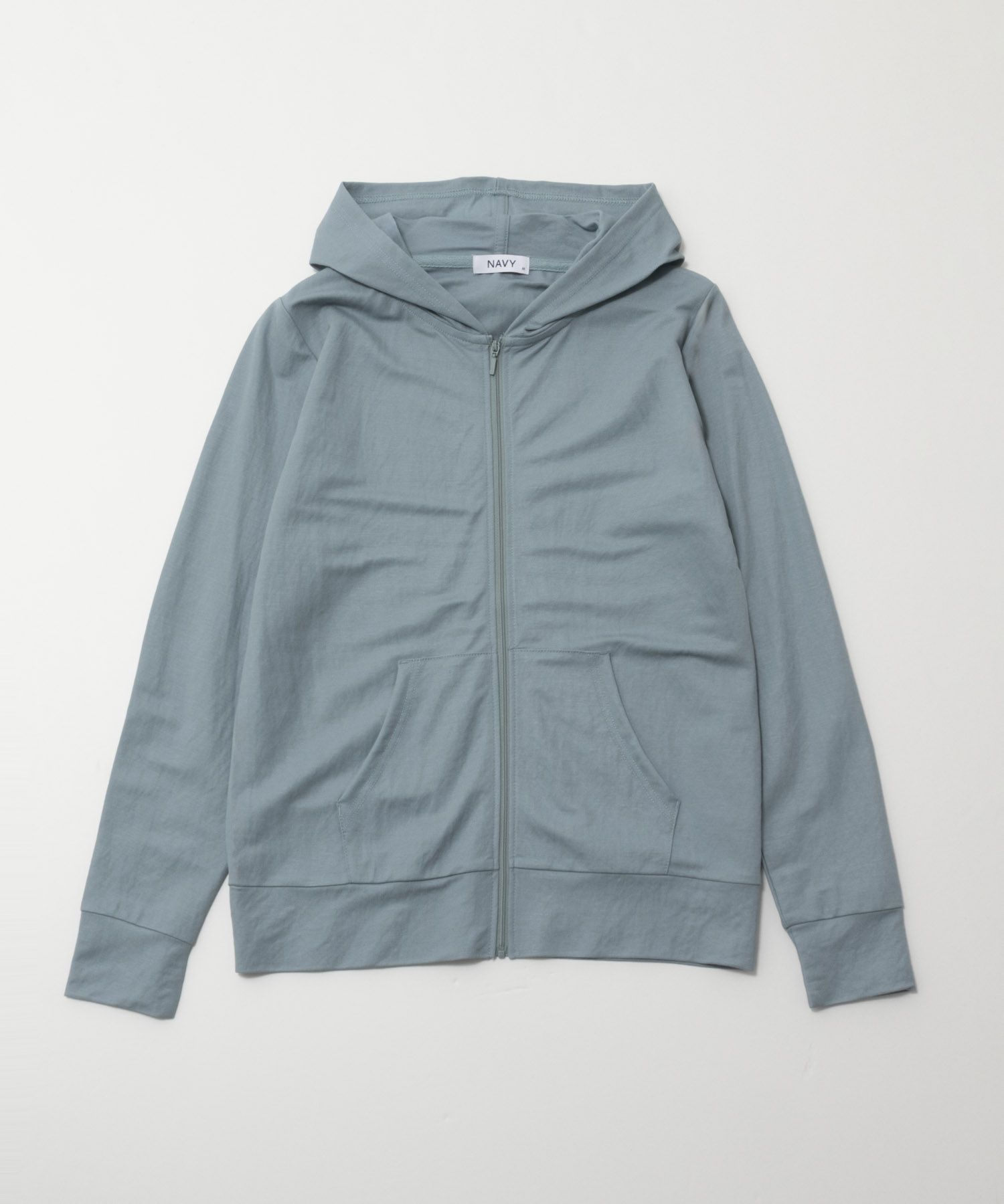NAVY 制菌加工 UVパーカー レディース