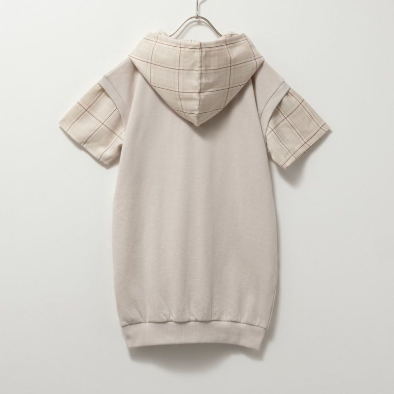 RICH MIX  レイヤード風パーカーワンピース キッズ商品画像-3