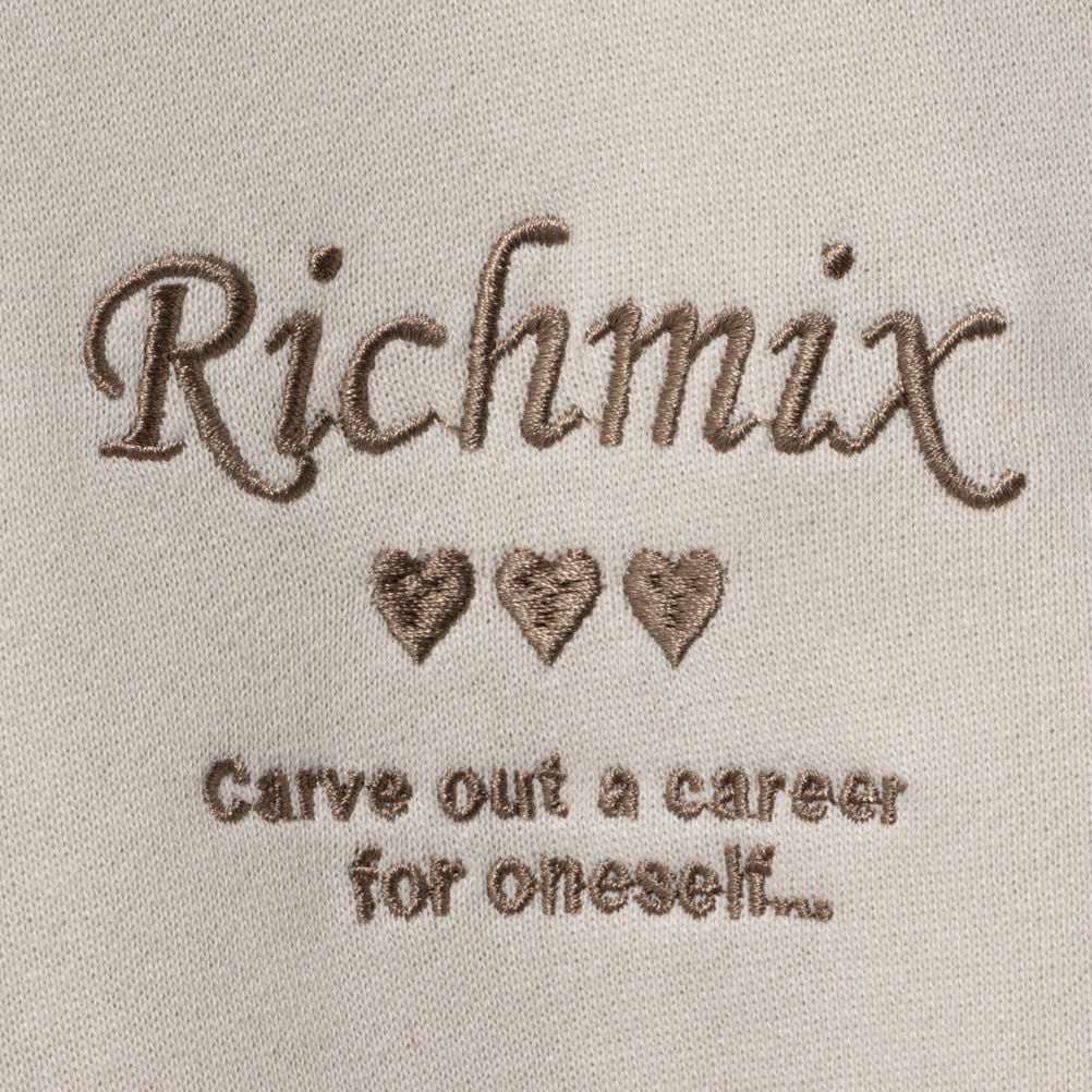 RICH MIX レイヤード風パーカーワンピース キッズ