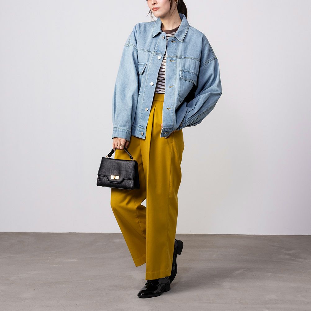 GOOD CREW  オーバーサイズデニムジャケット レディース商品画像-6