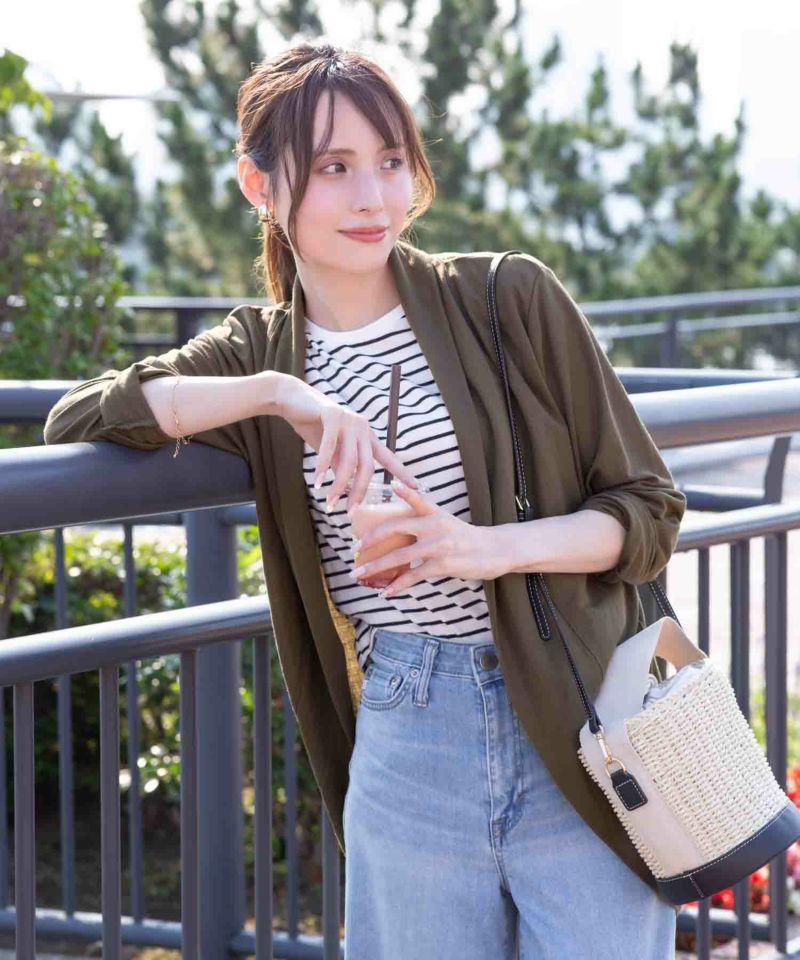 [期間限定価格]NAVY UVカットトッパーカーディガン レディース商品画像-1