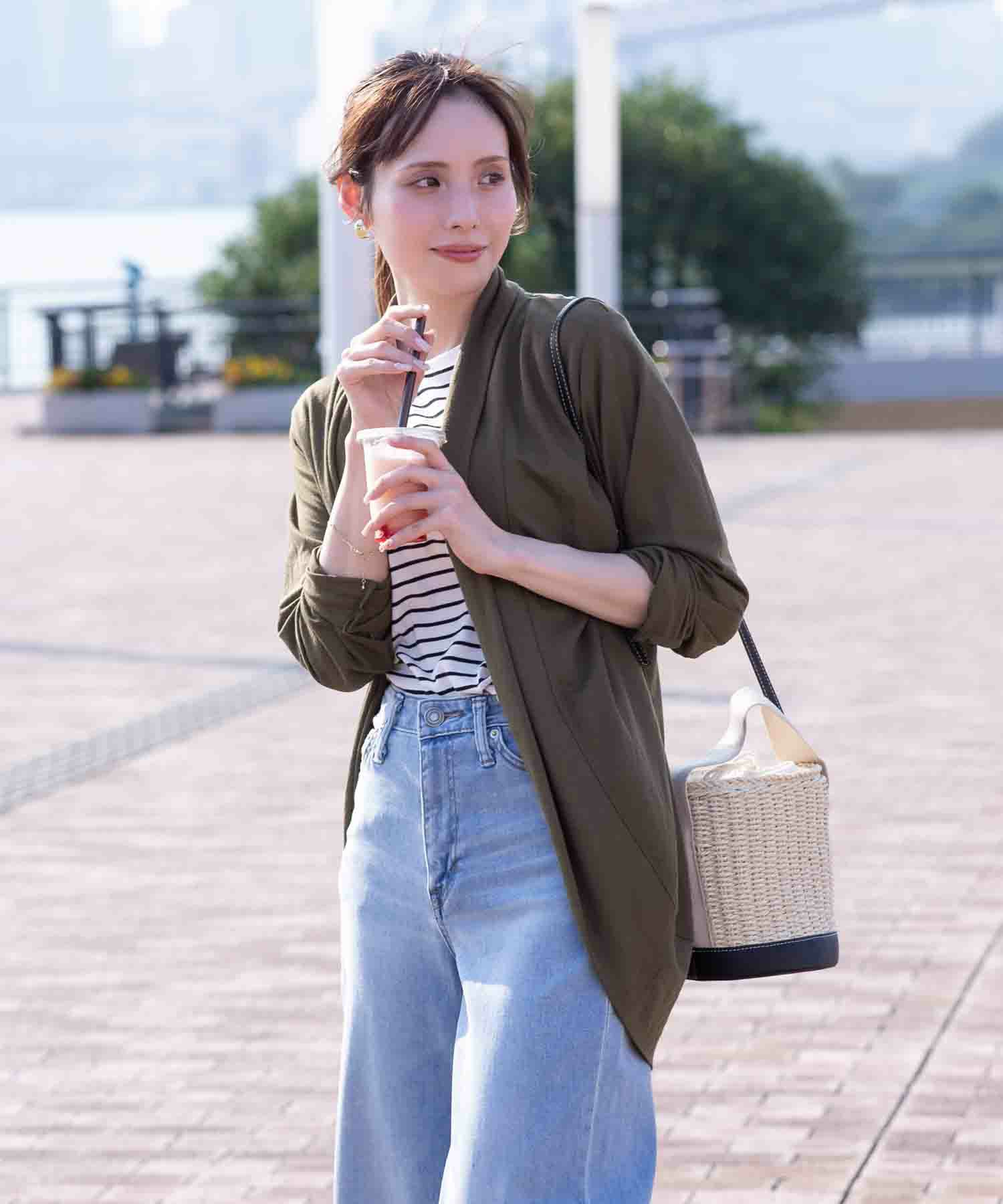 NAVY UVカットトッパーカーディガン レディース商品画像-4