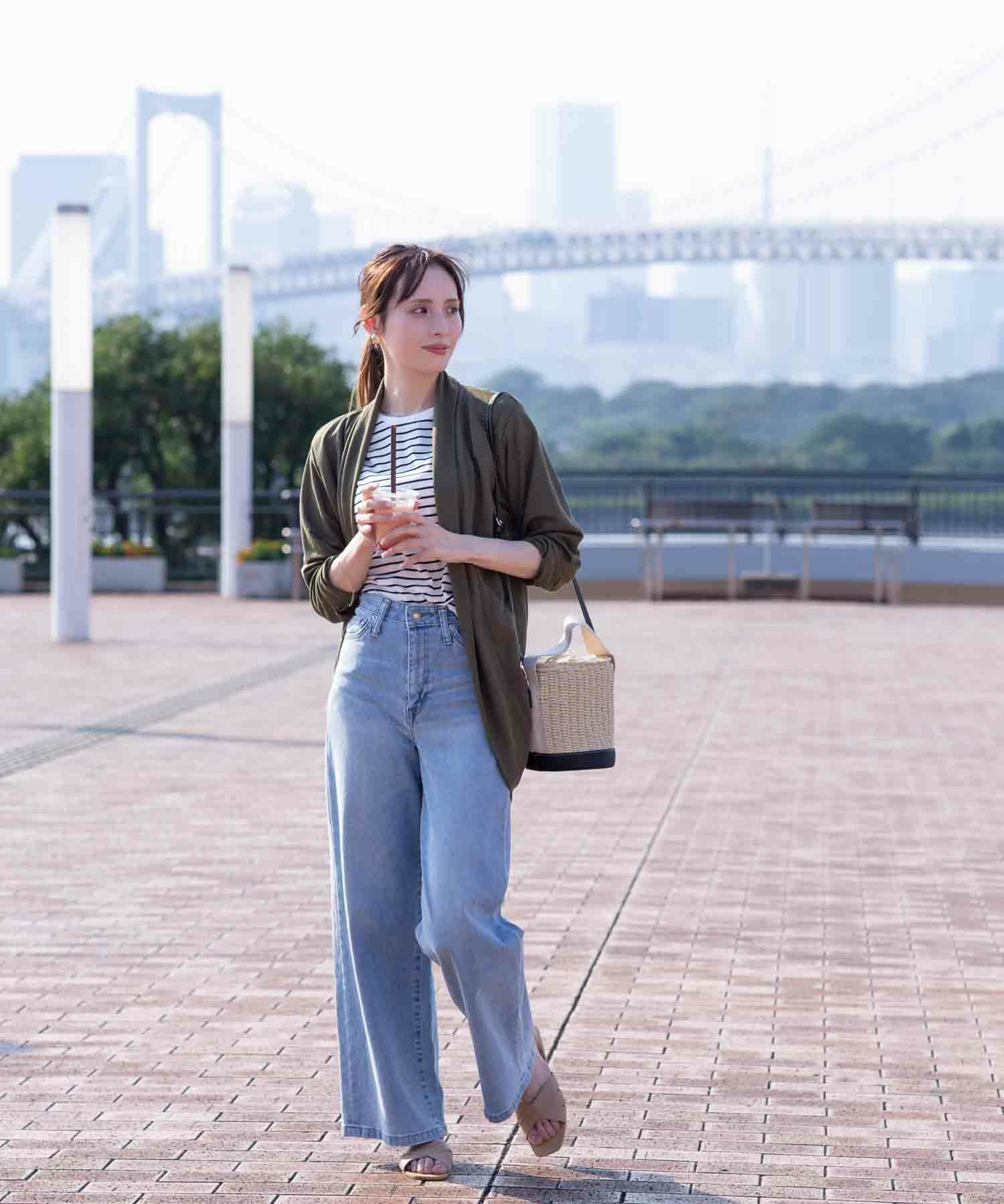 NAVY UVカットトッパーカーディガン レディース商品画像-5