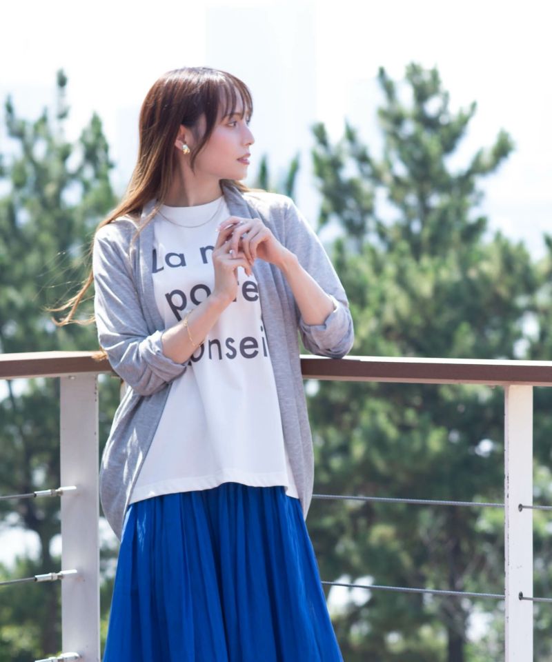 NAVY UVカットトッパーカーディガン レディース商品画像-8