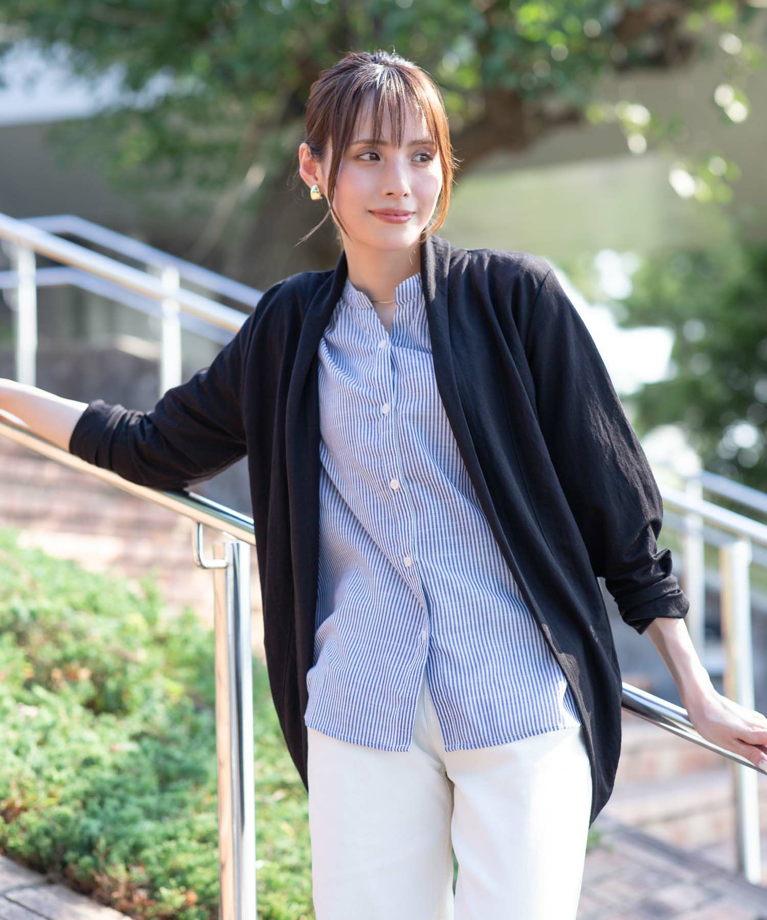 NAVY UVカットトッパーカーディガン レディース商品サムネイル-12