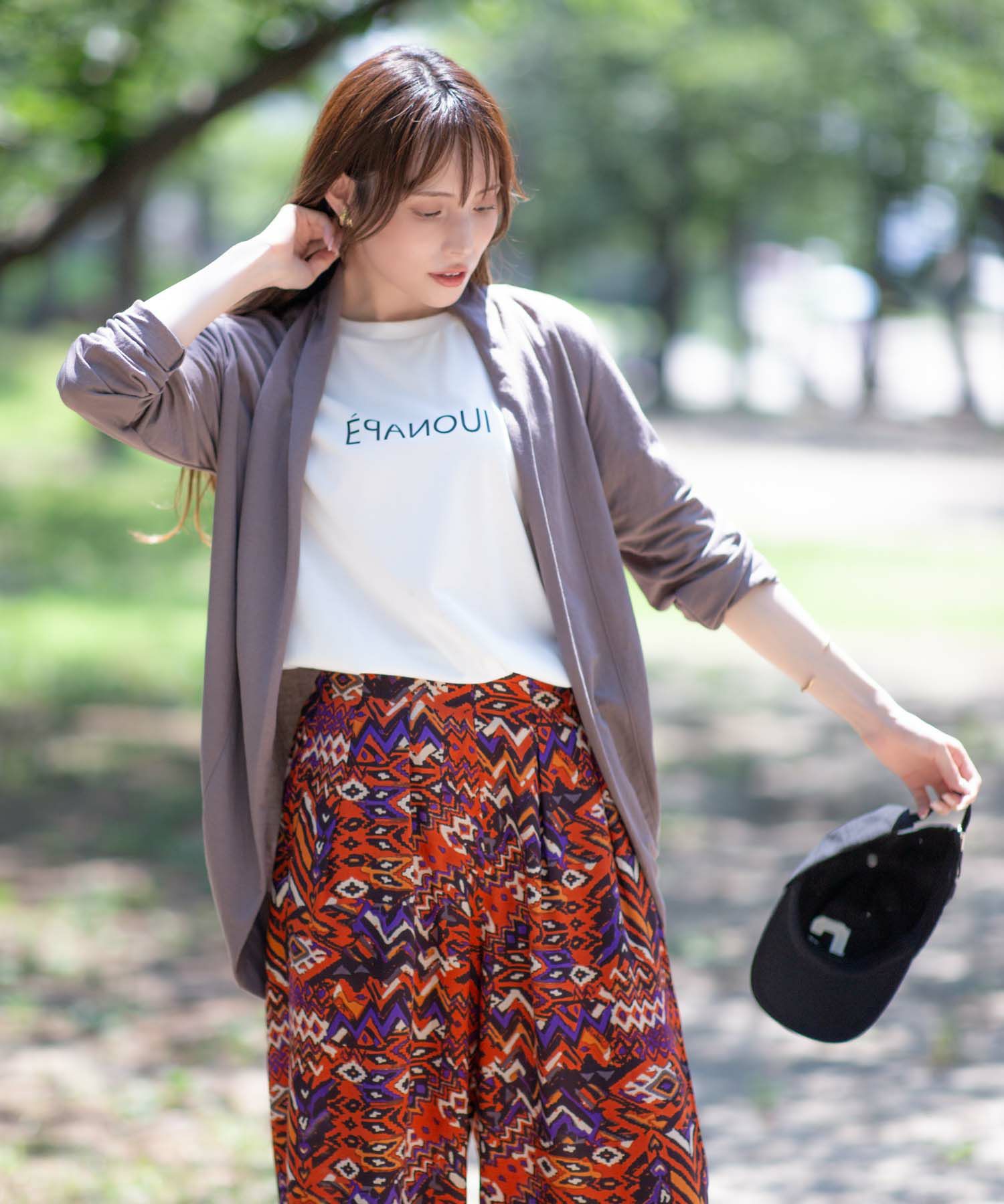 NAVY UVトッパーカーディガン レディース