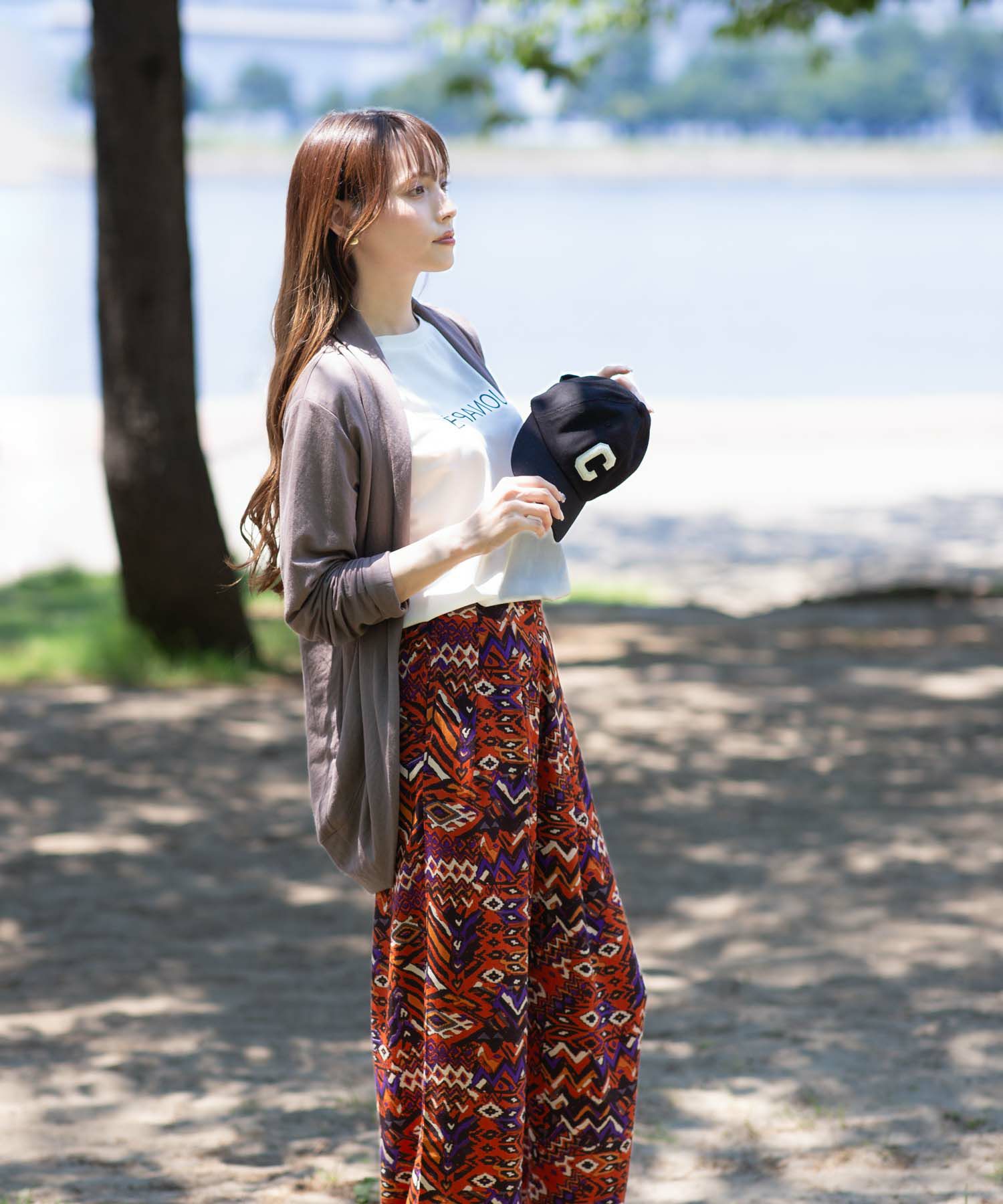 NAVY UVカットトッパーカーディガン レディース商品画像-23