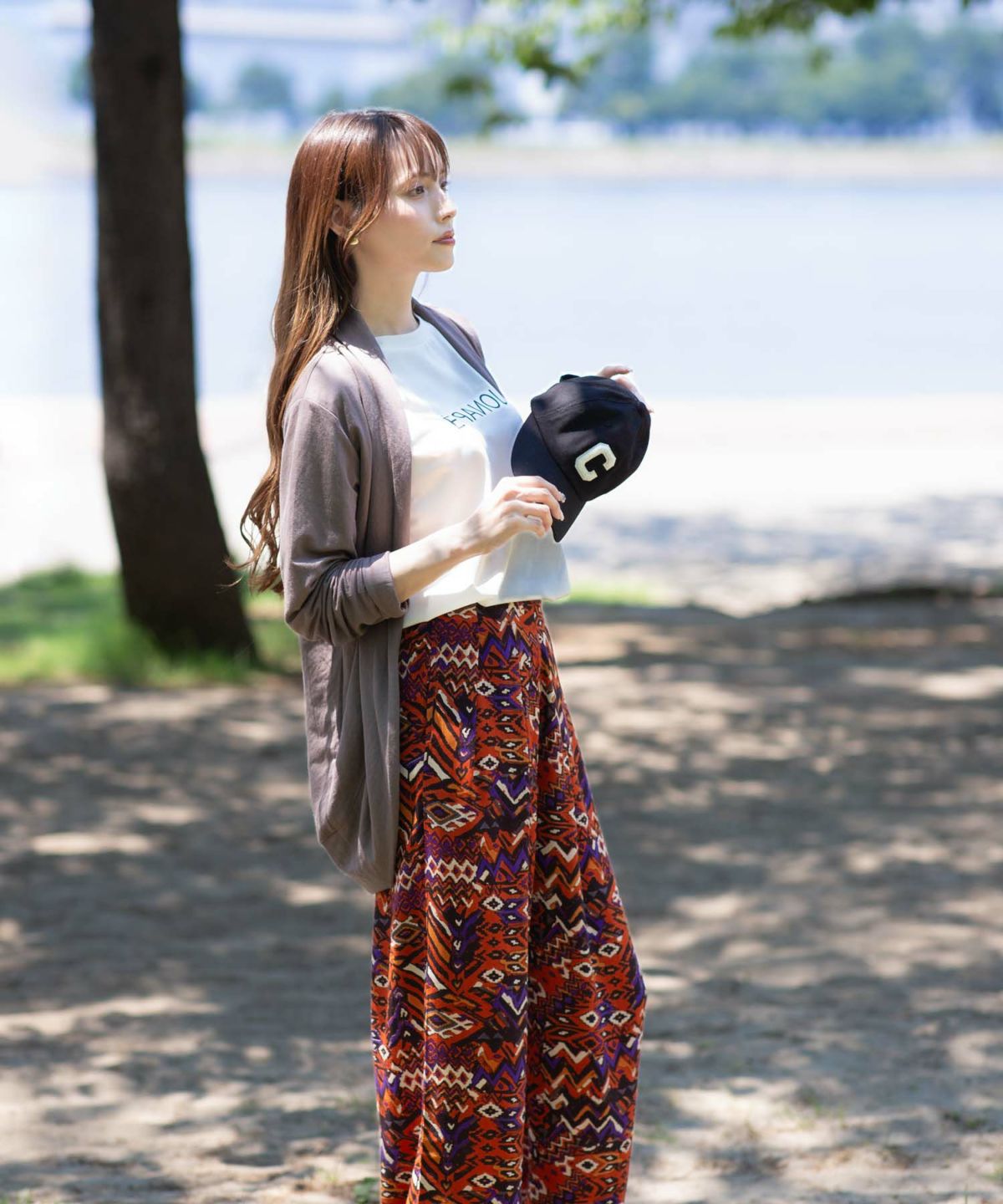 NAVY UVトッパーカーディガン レディース