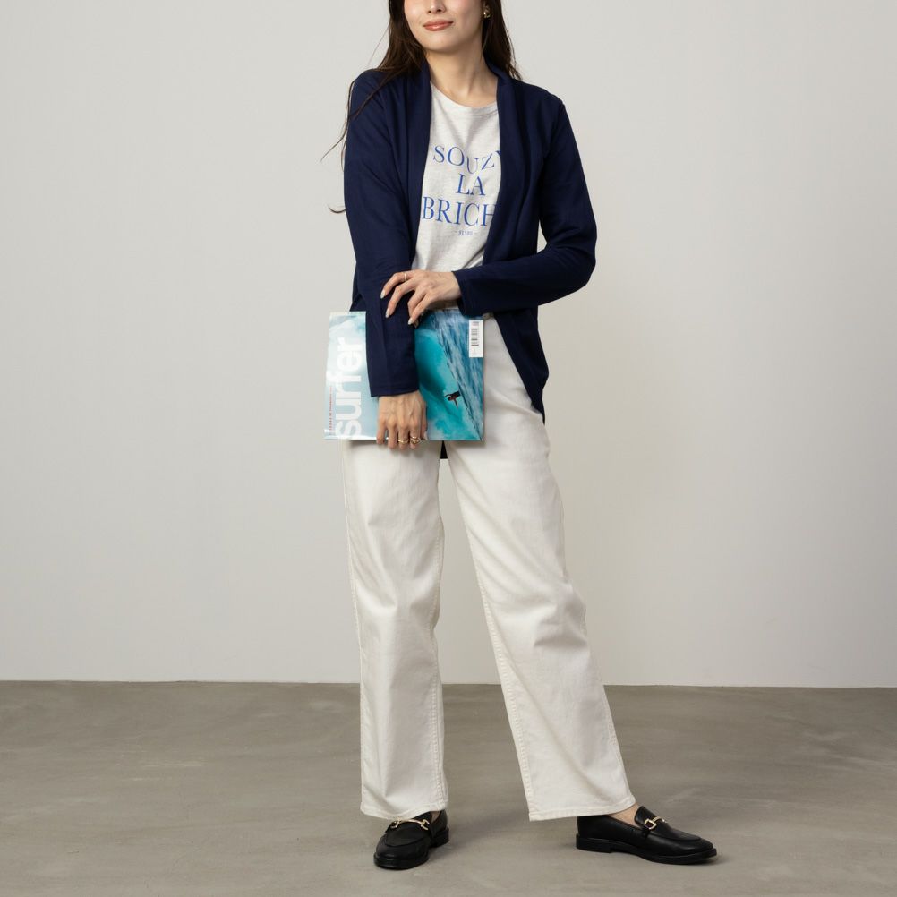 NAVY UVカットトッパーカーディガン レディース商品画像-29