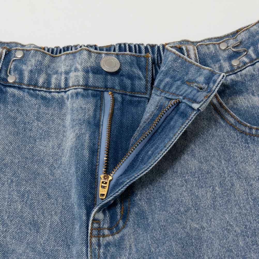 GOOD CREW  サイドカットウエストホックデニム レディース商品画像-13