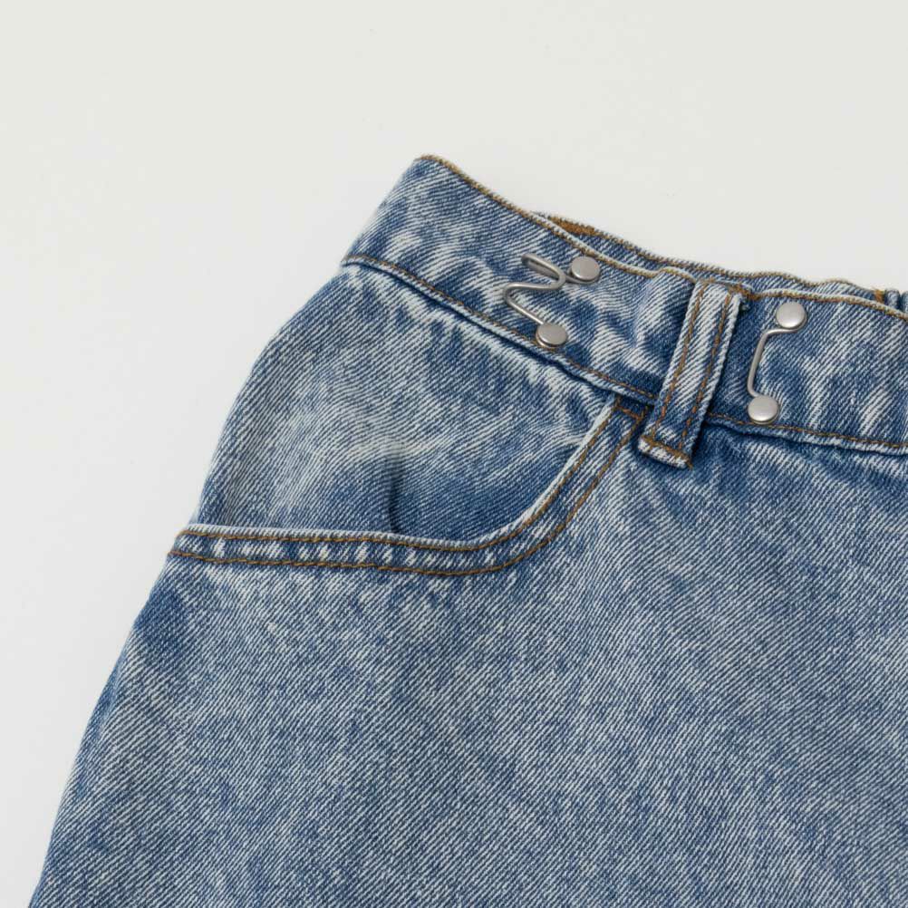 GOOD CREW  サイドカットウエストホックデニム レディース商品画像-16