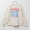 VISION STREET WEAR スノーウォッシュネオンロゴ長袖Tシャツ メンズ