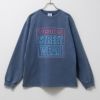 VISION STREET WEAR スノーウォッシュネオンロゴ長袖Tシャツ メンズ