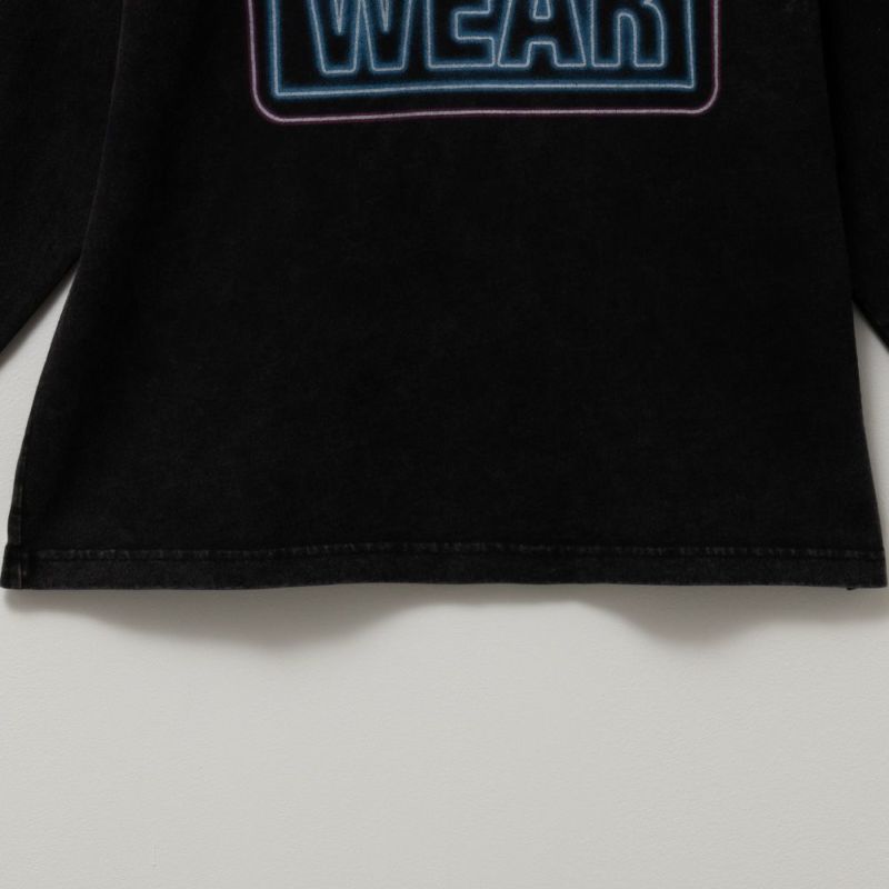 [期間限定価格]【オンラインストア限定】VISION STREET WEAR  スノーウォッシュネオンロゴ長袖Tシャツ メンズ商品画像-7