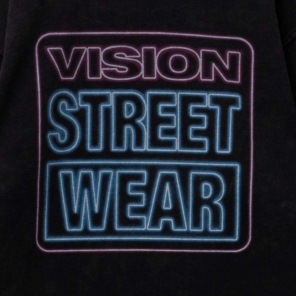 [期間限定価格]【オンラインストア限定】VISION STREET WEAR  スノーウォッシュネオンロゴ長袖Tシャツ メンズ商品画像-8
