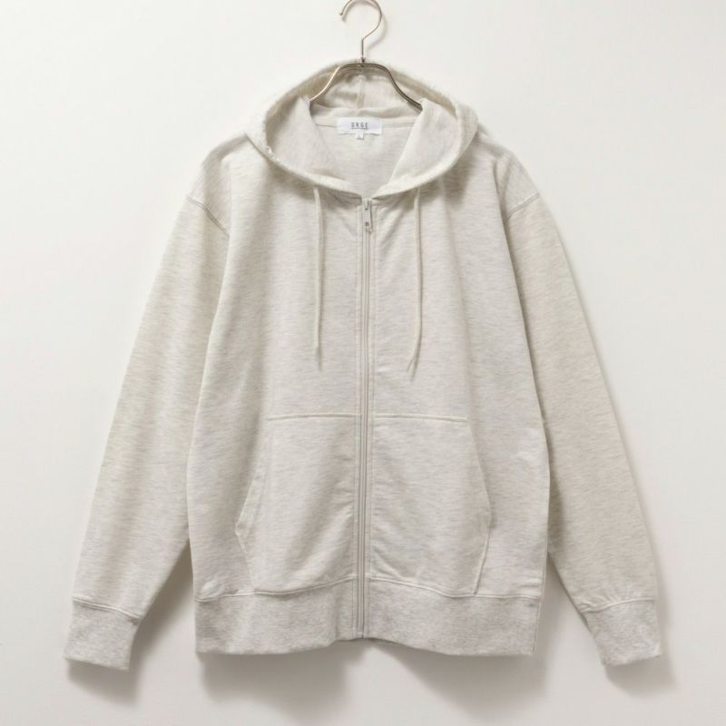 ミニ裏毛ジップアップパーカー メンズ商品画像-2