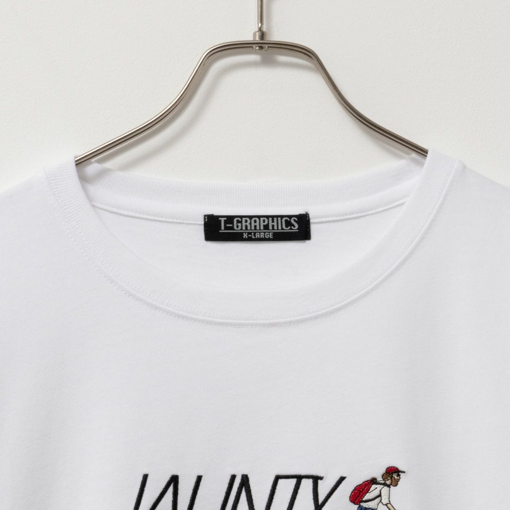 T-GRAPHICS 胸刺繍半袖Tシャツ メンズ ネコポス 対応商品