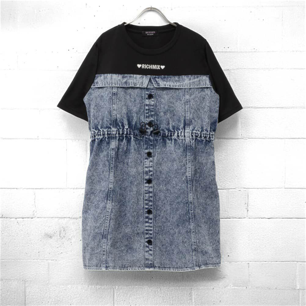 RICH MIX ドッキングワンピース キッズ