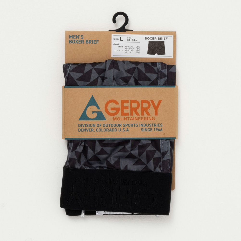 GERRY オルテガ柄 ボクサーパンツ メンズ ネコポス 対応商品