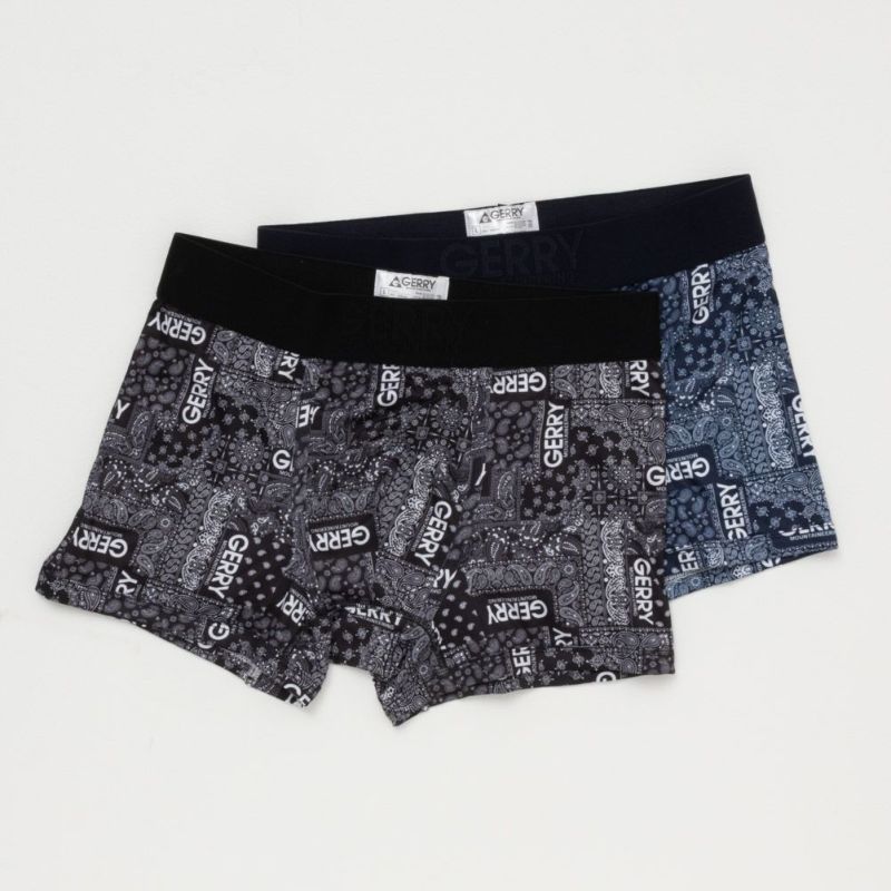 GERRY  バンダナ柄 ボクサーパンツ メンズ メール便 対応商品商品画像-1