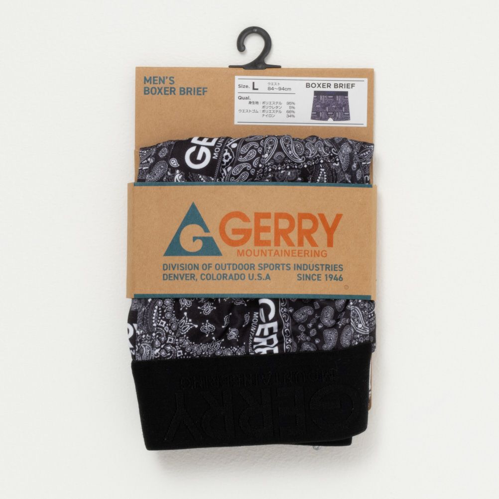 GERRY バンダナ柄 ボクサーパンツ メンズ ネコポス 対応商品