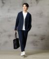 NAVY FIT  ストレッチカーディガン メンズ商品サムネイル-8