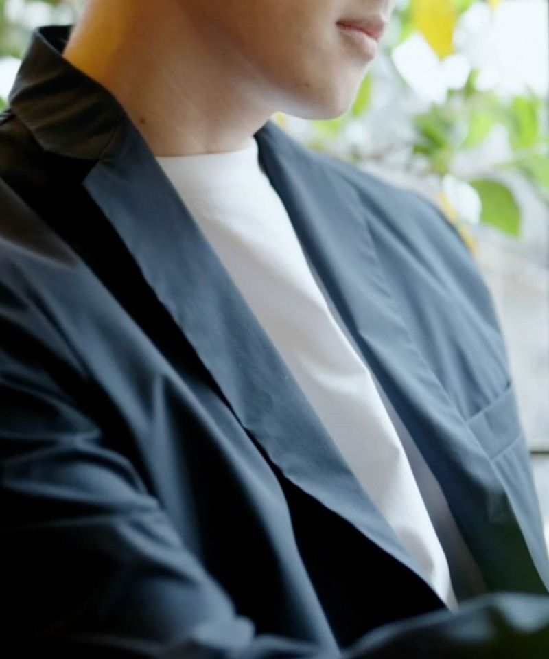NAVY FIT ストレッチジャケット メンズ