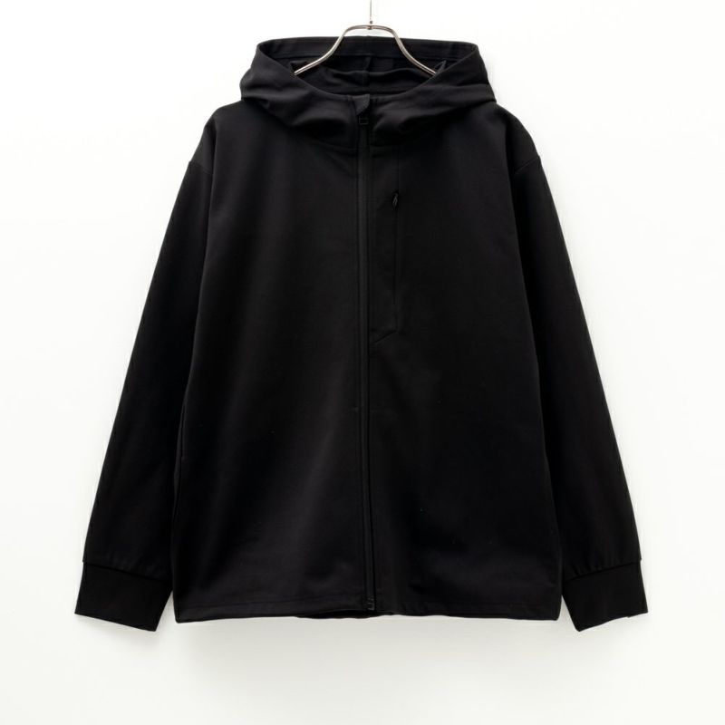 NAVY FIT  ポンチ素材 ストレッチジップアップパーカー メンズ商品画像-7