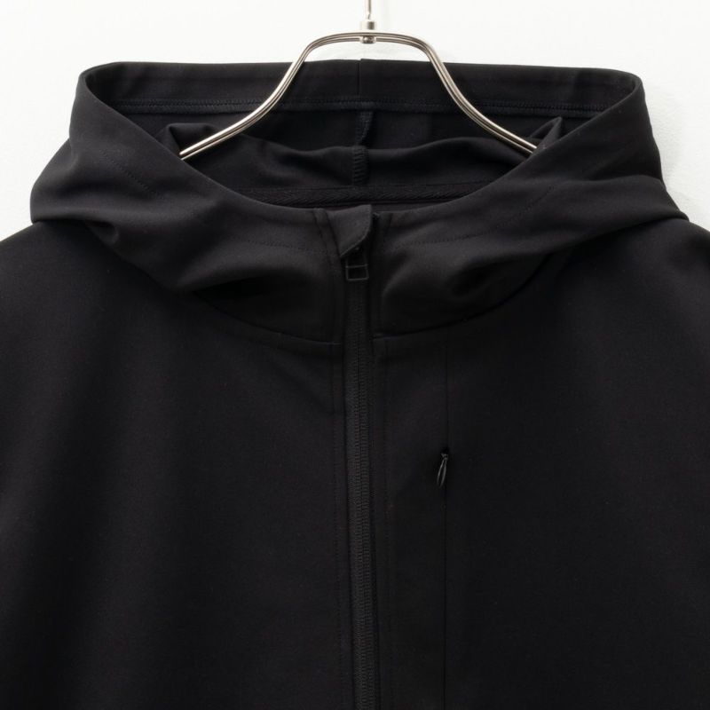 NAVY FIT  ポンチ素材 ストレッチジップアップパーカー メンズ商品画像-10