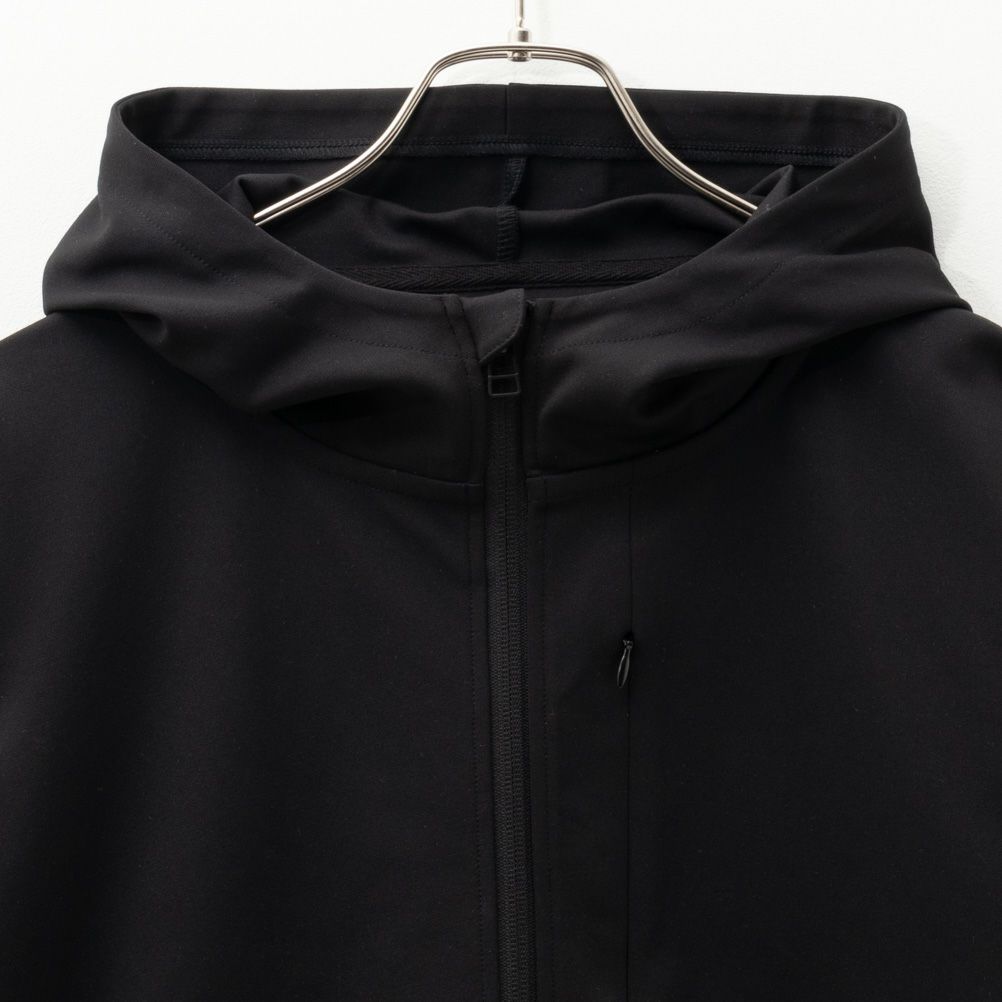 NAVY FIT  ポンチ素材 ストレッチジップアップパーカー メンズ商品サムネイル-10